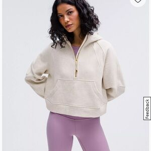 Lululemon Scuba Oversized Half-Zip Hoodie